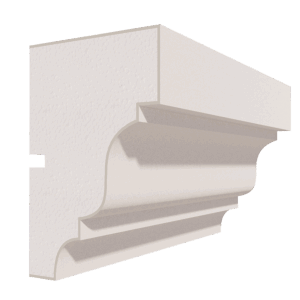 Element decorativ superior fereastră din polistiren (fronton)