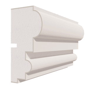 Solbanc decorativ fereastră din polistiren