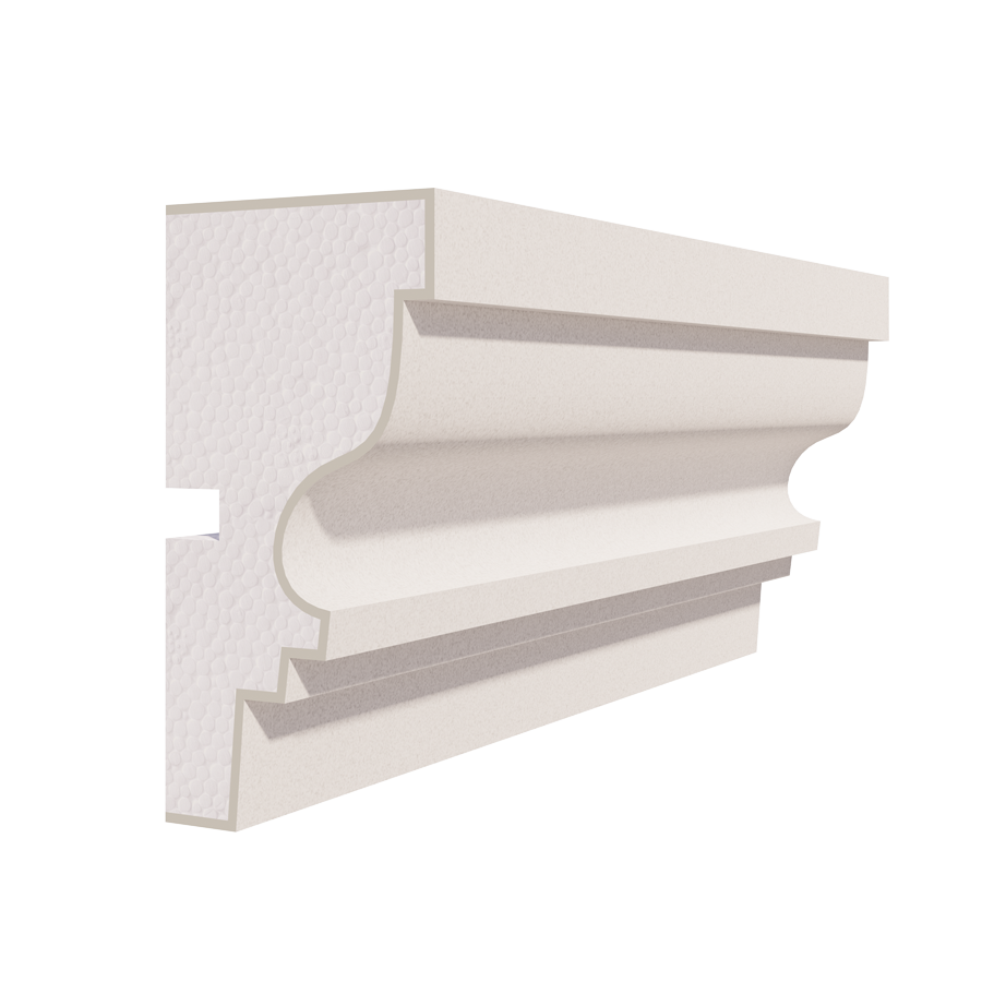 Solbanc decorativ fereastră din polistiren